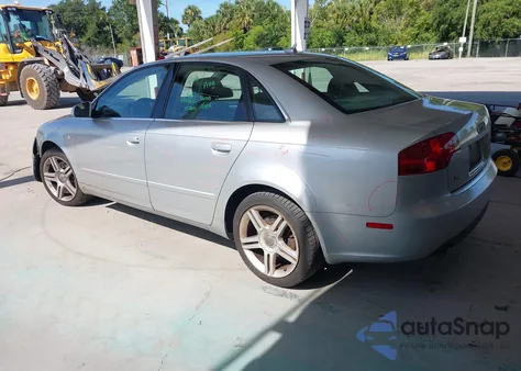 2007 Audi A4 2.0T из США, поврежденный, VIN WAUAF78E67A063908